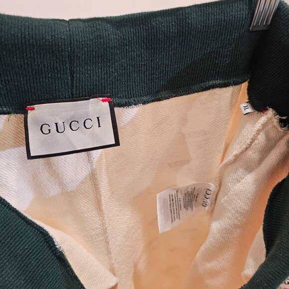 Gucci Men's Non-Zip Hoodie (no pocket) + Drawstring Sweatpants - Picture 9 of 13